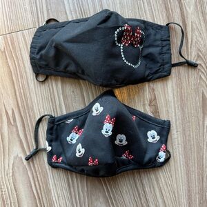 Handmade Disney Face Masks (Set of 2) – Never Worn